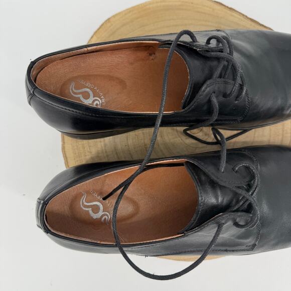 G-Defy Mens Martin Oxford Dress Shoes 12 Black Leather Orthotic Classic main image 11